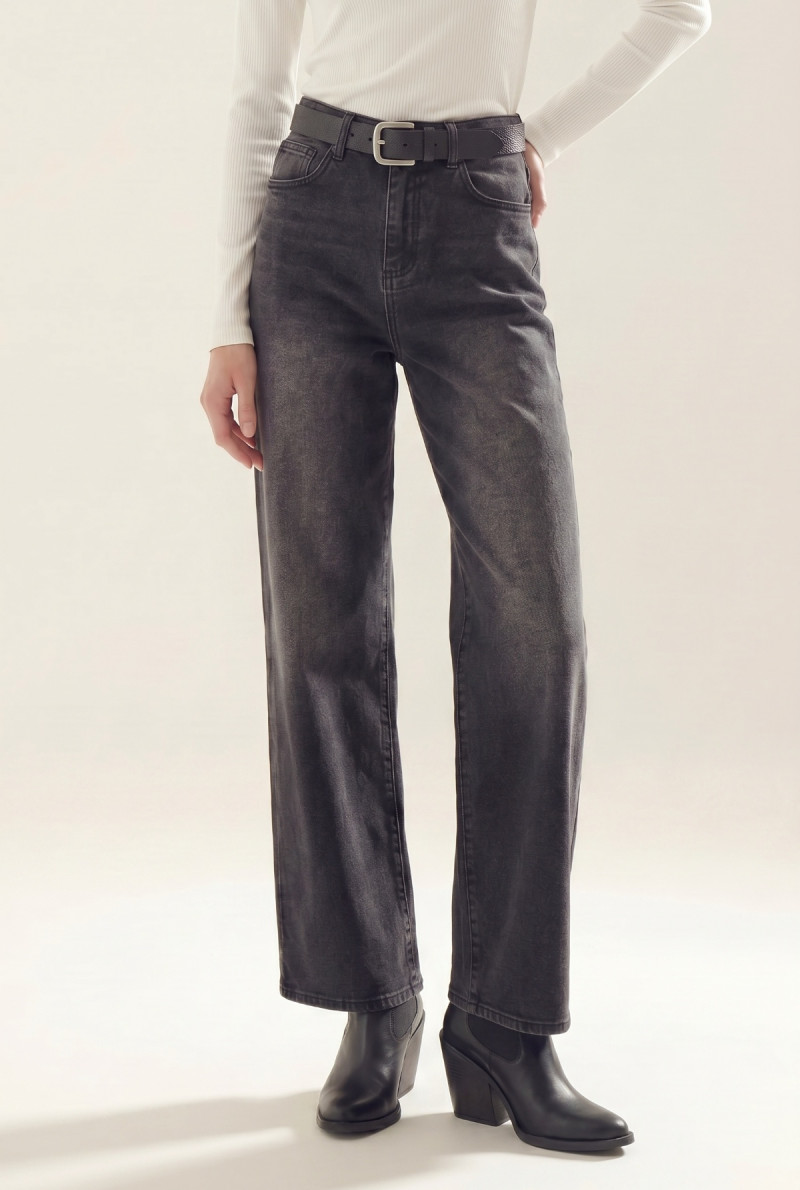 JEAN WIDE LEG BURDON