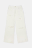 JEAN WIDE LEG CON ROTURAS MARVIN