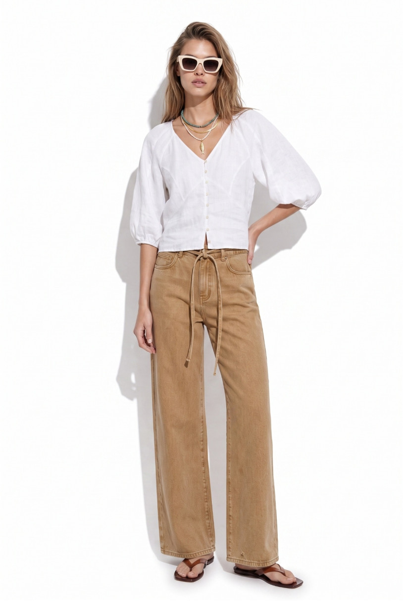 BLUSA MANGA AL CODO DAMON