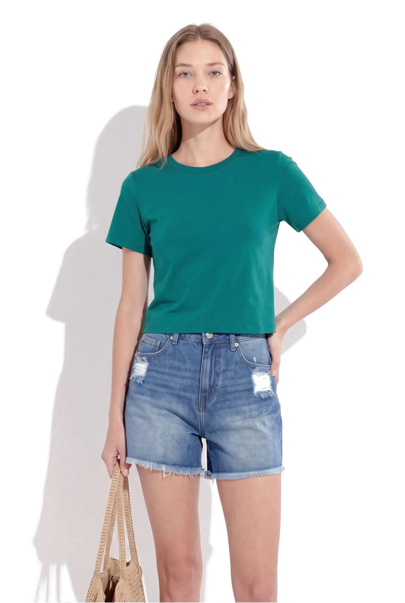 REMERA ESCOTE REDONDO IRIS