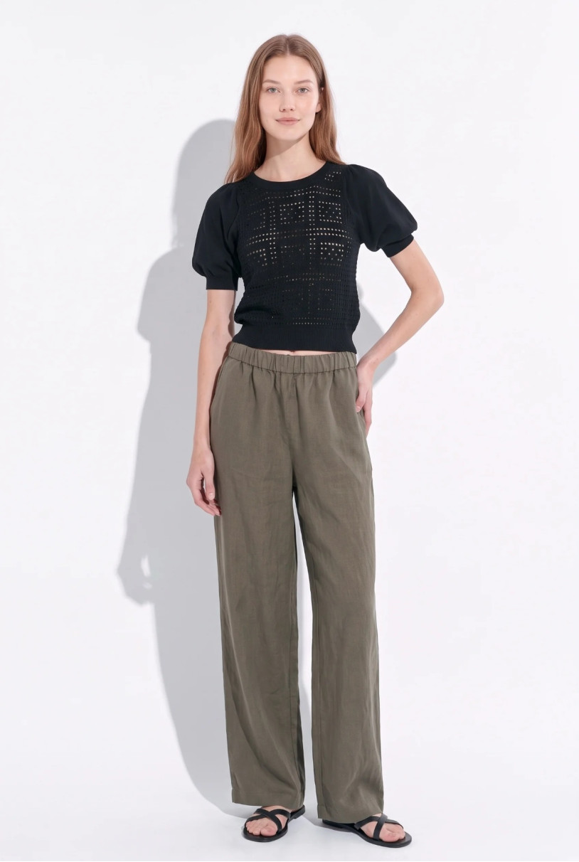 SWEATER C/R M/CODO NORA