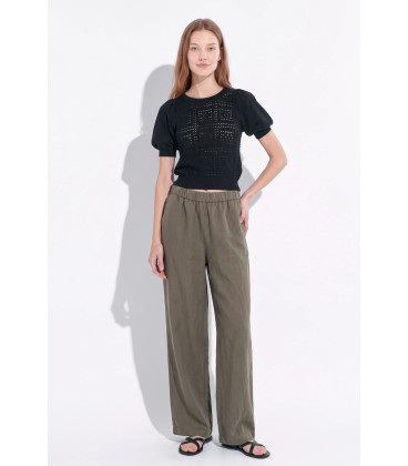SWEATER C/R M/CODO NORA