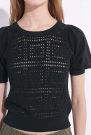 SWEATER C/R M/CODO NORA