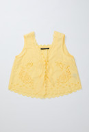 BLUSA SIN MANGAS FRESA