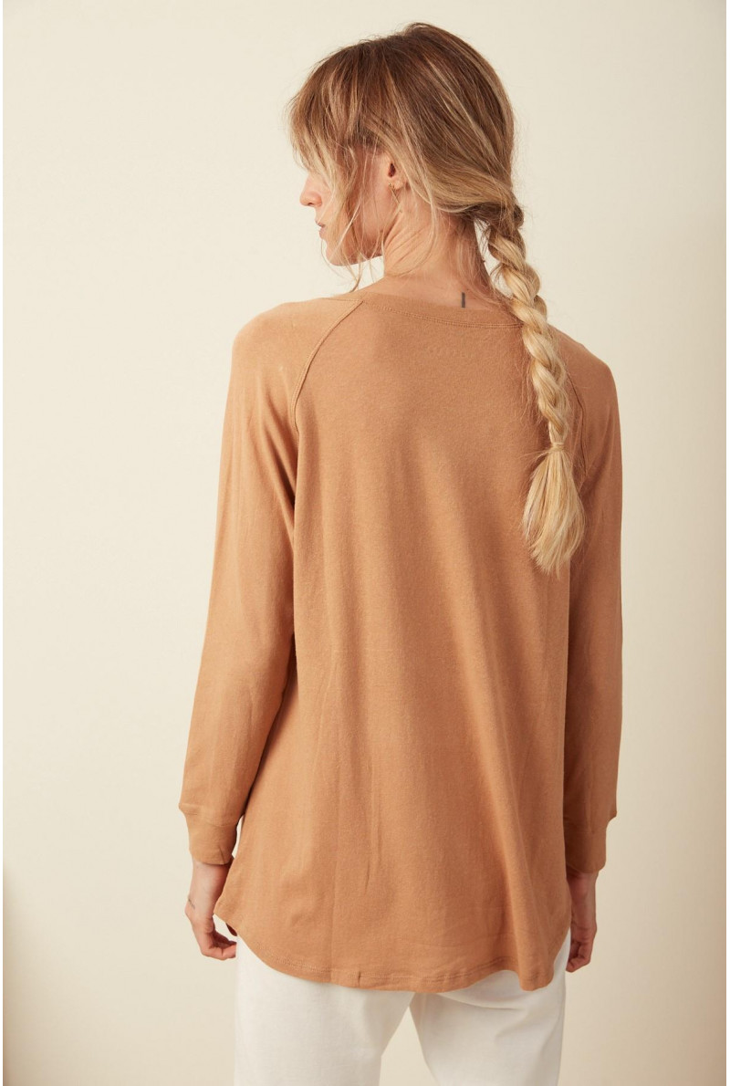 REMERA C/R M/RAGLA OCEAN