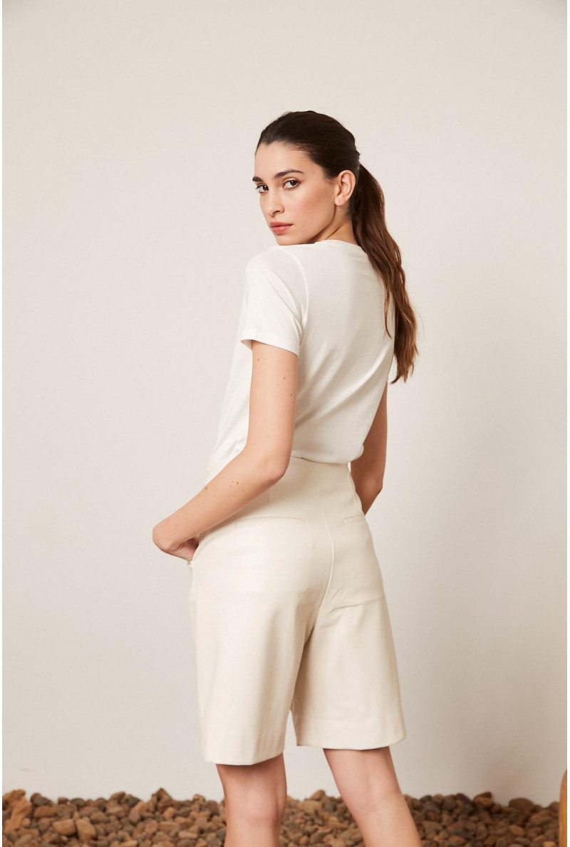 REMERA C/R M/C ORANGE