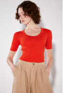 SWEATER C/R AL CODO NINA